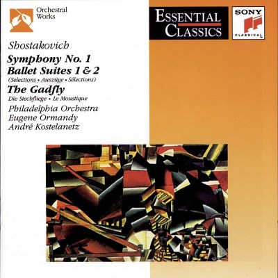 D. Shostakovich/Sym 1/Ballet Ste 1/2/Gadfly@Ormandy & Kostelanetz/Various
